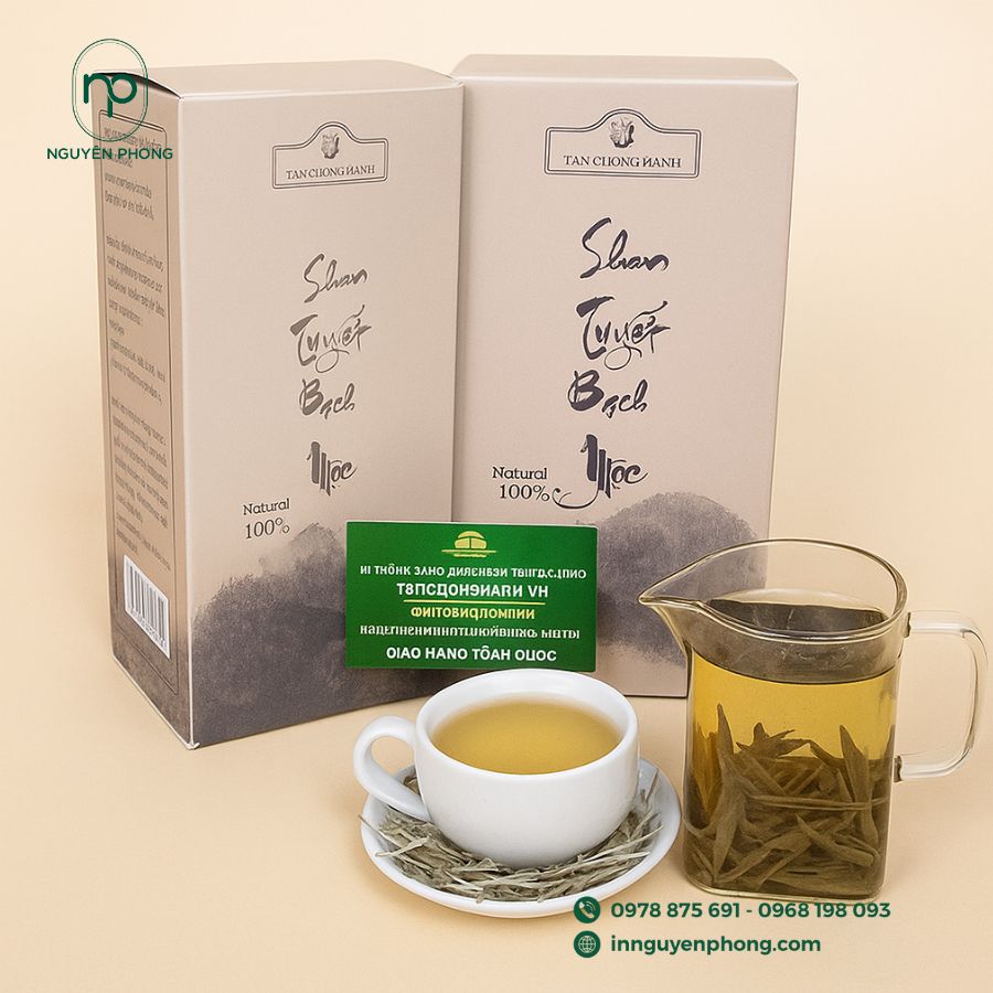 In hộp giấy đựng trà Shan Tuyết cổ thụ 